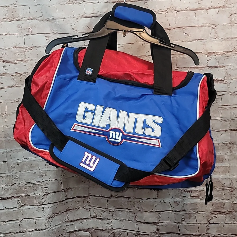 New York gaints large weekend duffel travel bag